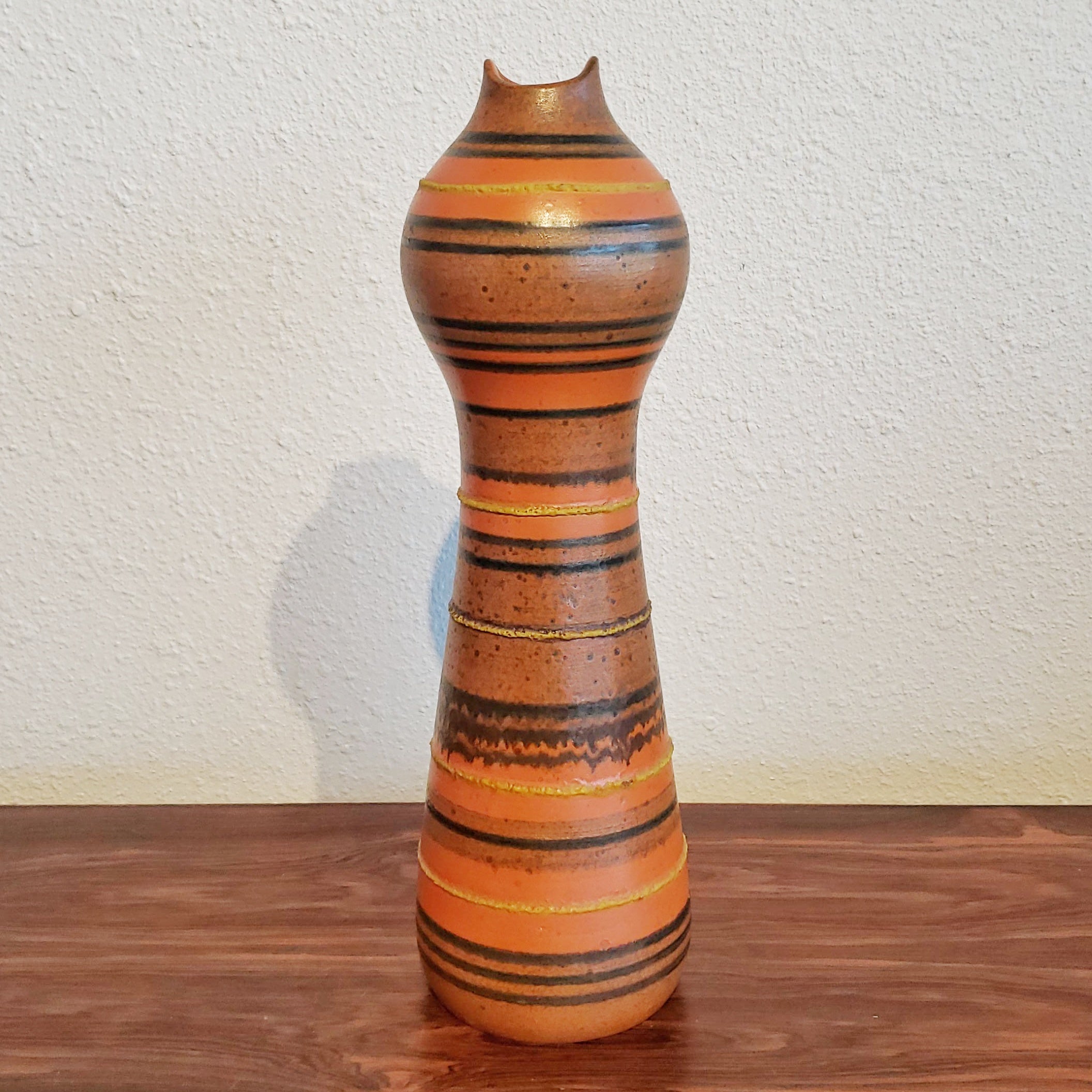 ALVINO BAGNI FISH-MOUTH VASE 189/8 FOR RAYMOR (32 cm)