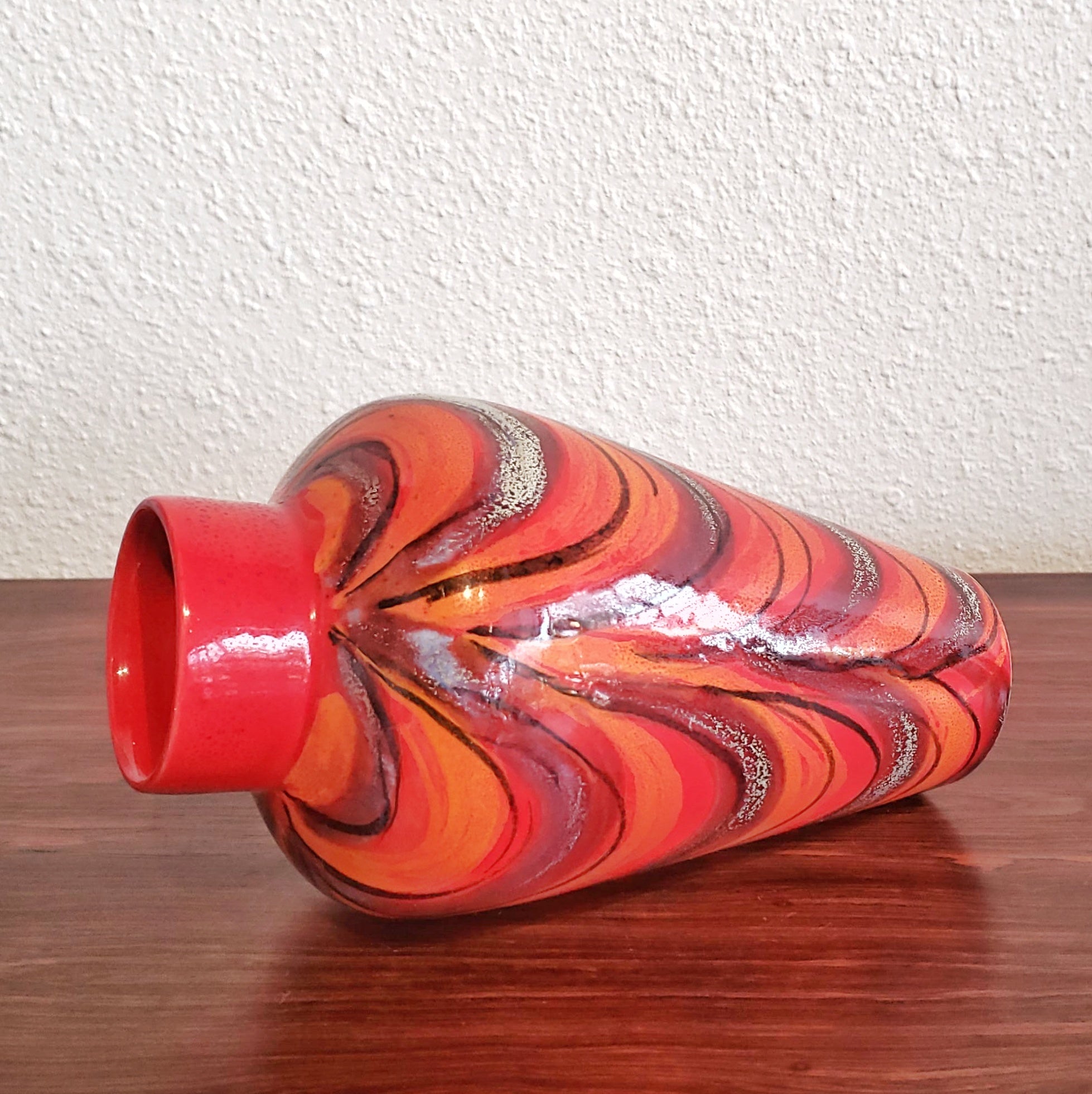 GINGER JAR VASE BY ALVINO BAGNI FOR RAYMOR (ITALY)