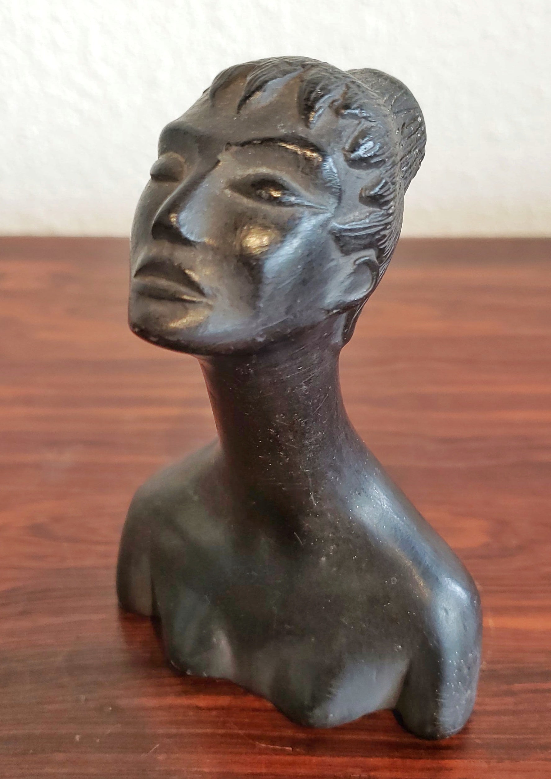 FEMALE BUCCHERO BUST BY CARLO ALBERTO ROSSI (c. 1940s)