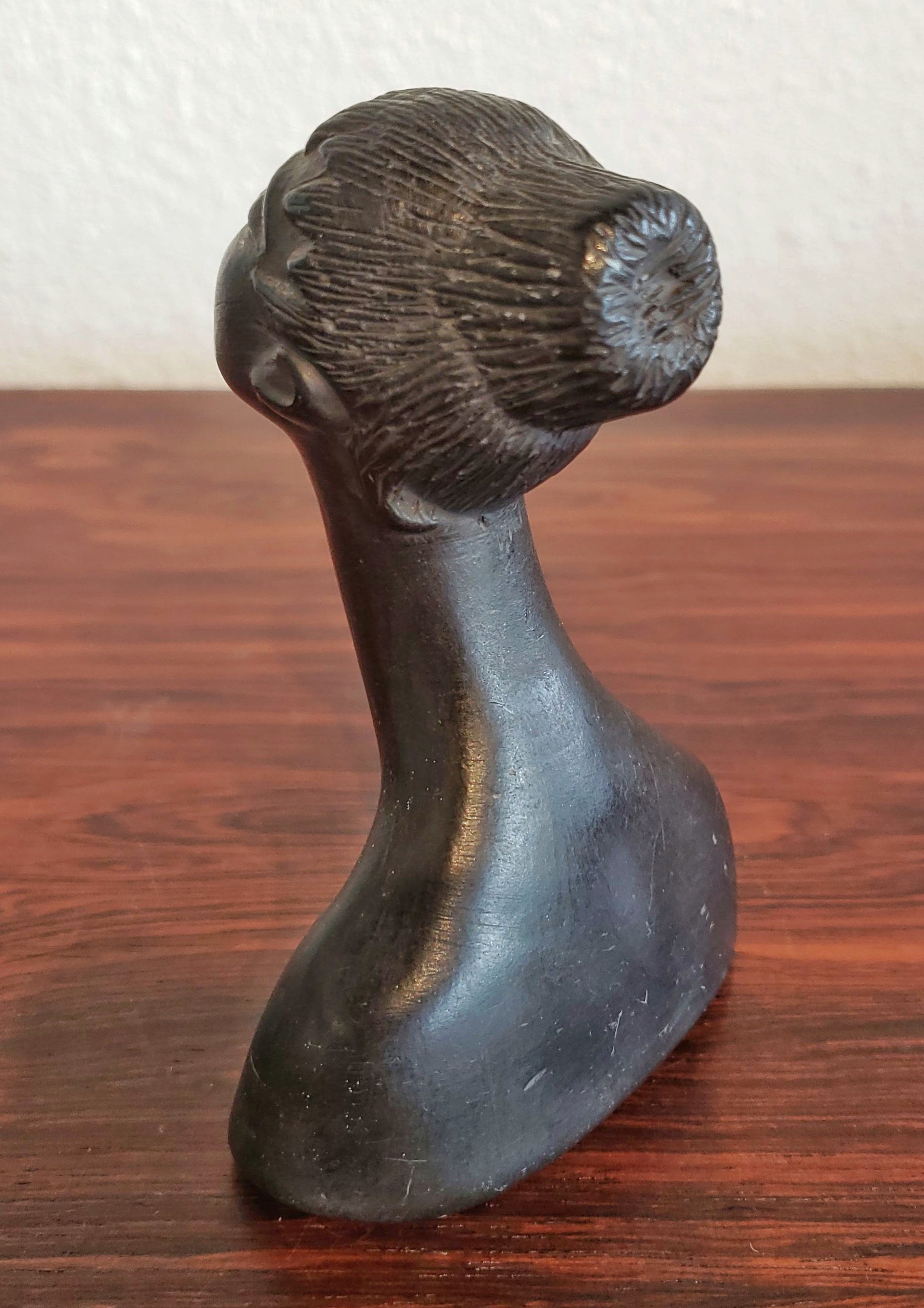 FEMALE BUCCHERO BUST BY CARLO ALBERTO ROSSI (c. 1940s)