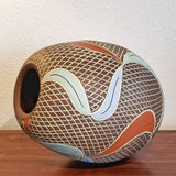 ’50s SIERSHAHN KERAMIK SGRAFFITO FLOOR VASE (36cm)