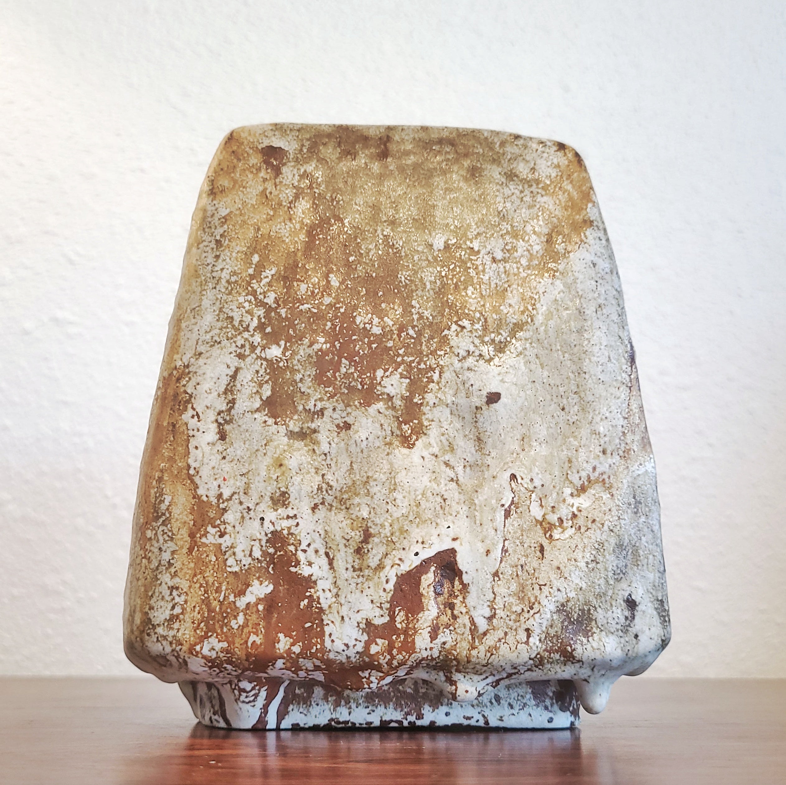 RUSCHA  KERAMIK ‘ALASKA’ DÉCOR DRIP GLAZE VASE Nr. 871/18