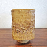 HANDMADE RECTANGULAR WABI-SABI STYLE IKEBANA VASE