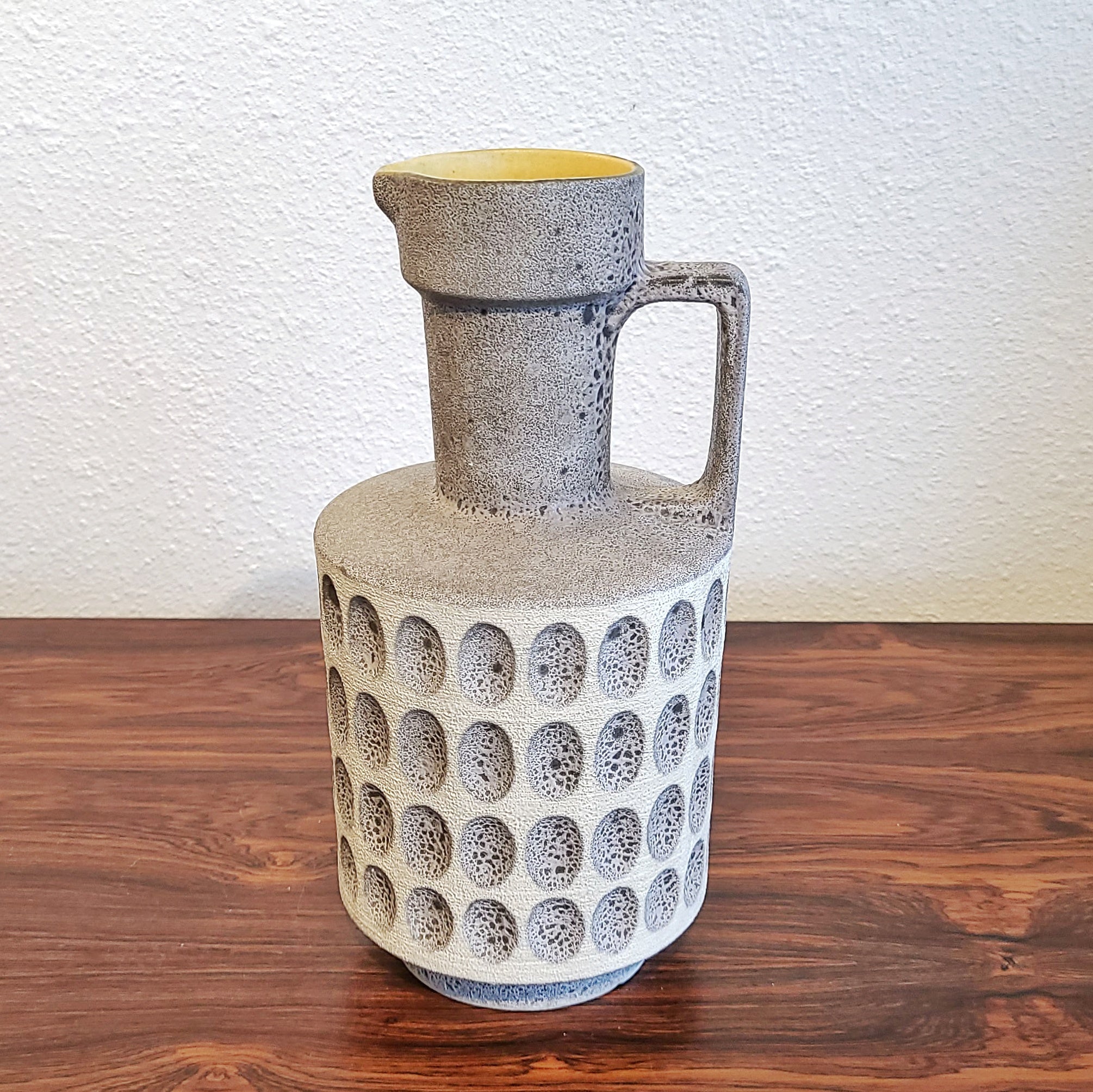 Ü-KERAMIK (ÜBELACKER) COINSPOT JUG VASE Nr. 1527/26