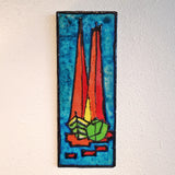 (BROKEN) RUSCHA KERAMIK ABSTRACT BOATS WALL TILE
