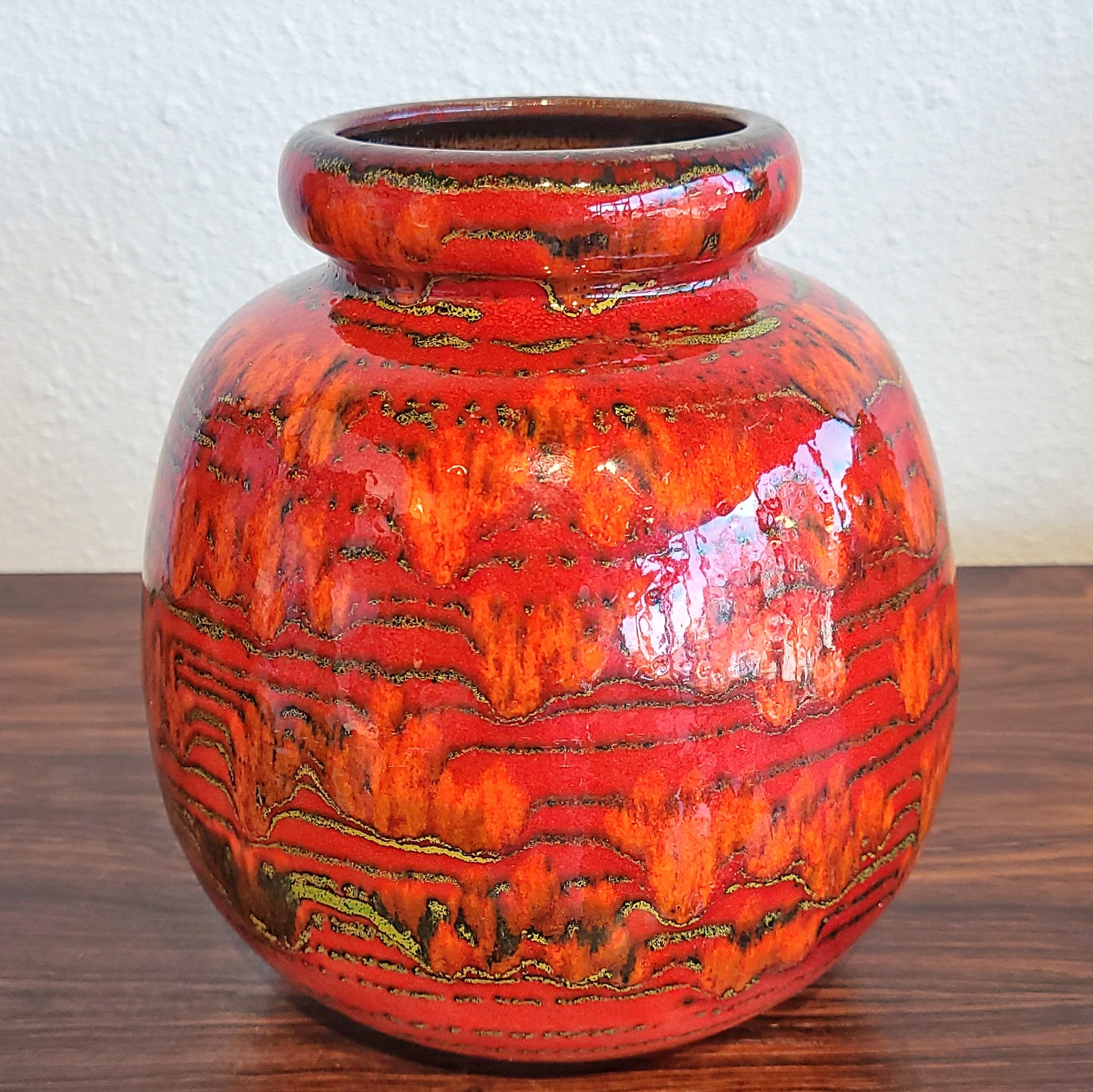 SCHEURICH KERAMIK ‘CERAMOS’ BALL VASE Nr. 284/19