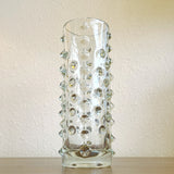 HOBNAIL CYLINDER VASE Nr. 20218 BY PAVEL PANEK FOR HERMANOVA HUT 1971