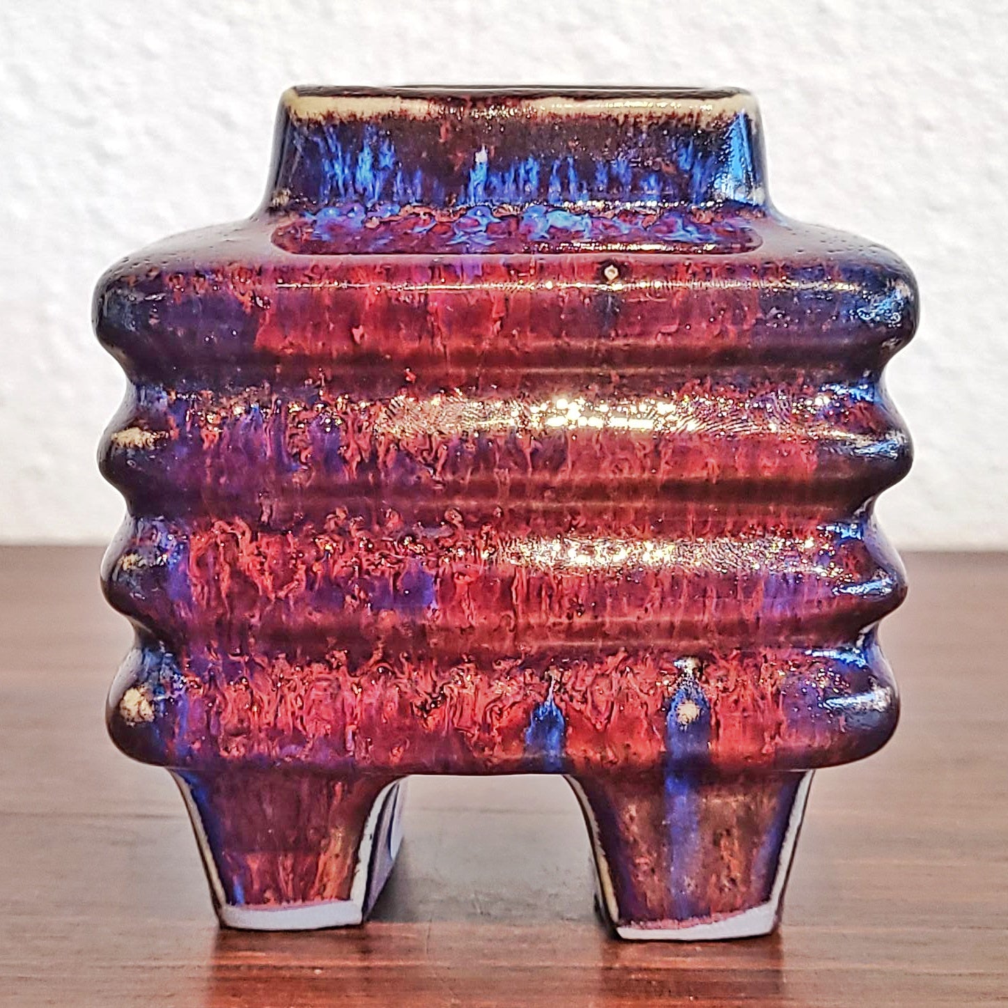 RARE JAAP RAVELLI ‘CUBE SERIES‘ VASE