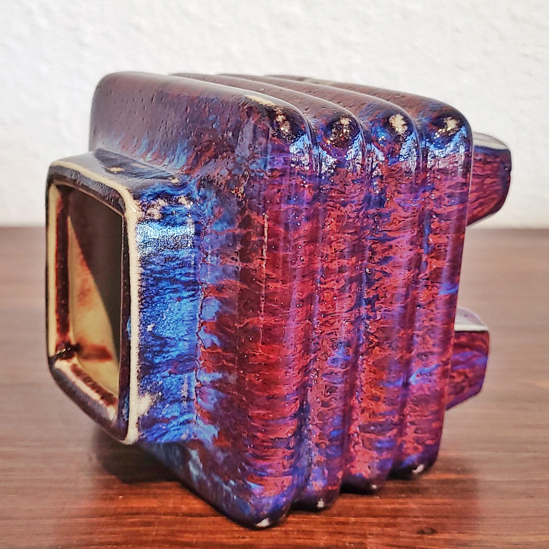 RARE JAAP RAVELLI ‘CUBE SERIES‘ VASE