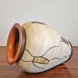 SAWA-KERAMIK ‘NAPOLI’ DÉCOR “KLINKER” VASE Nr. 207/20