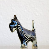 OP ART SCOTTISH TERRIER BY ABRAHAM PALATNIK FOR SILON (BRAZIL)