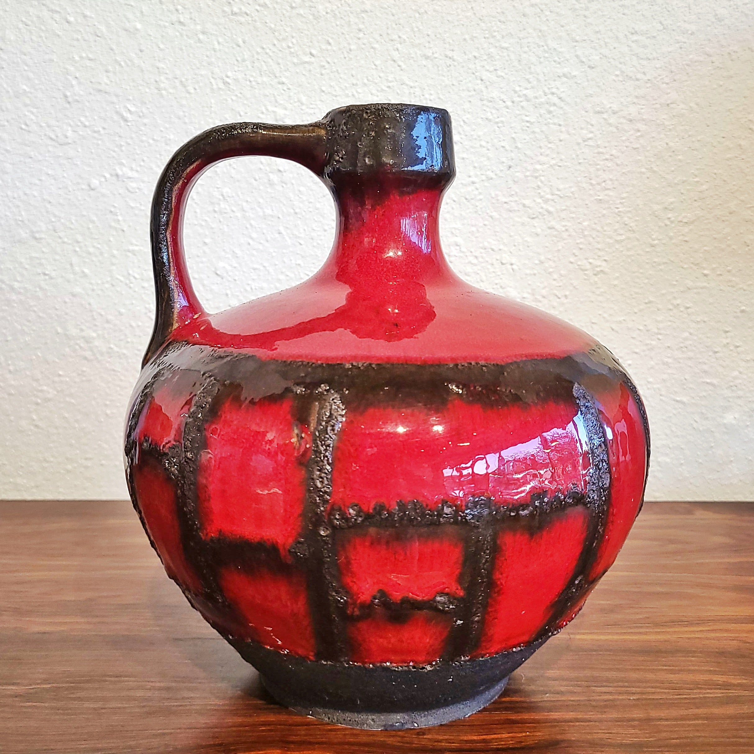 RUSCHA KERAMIK ‘COSTA’ DÉCOR JUG VASE Nr. 340