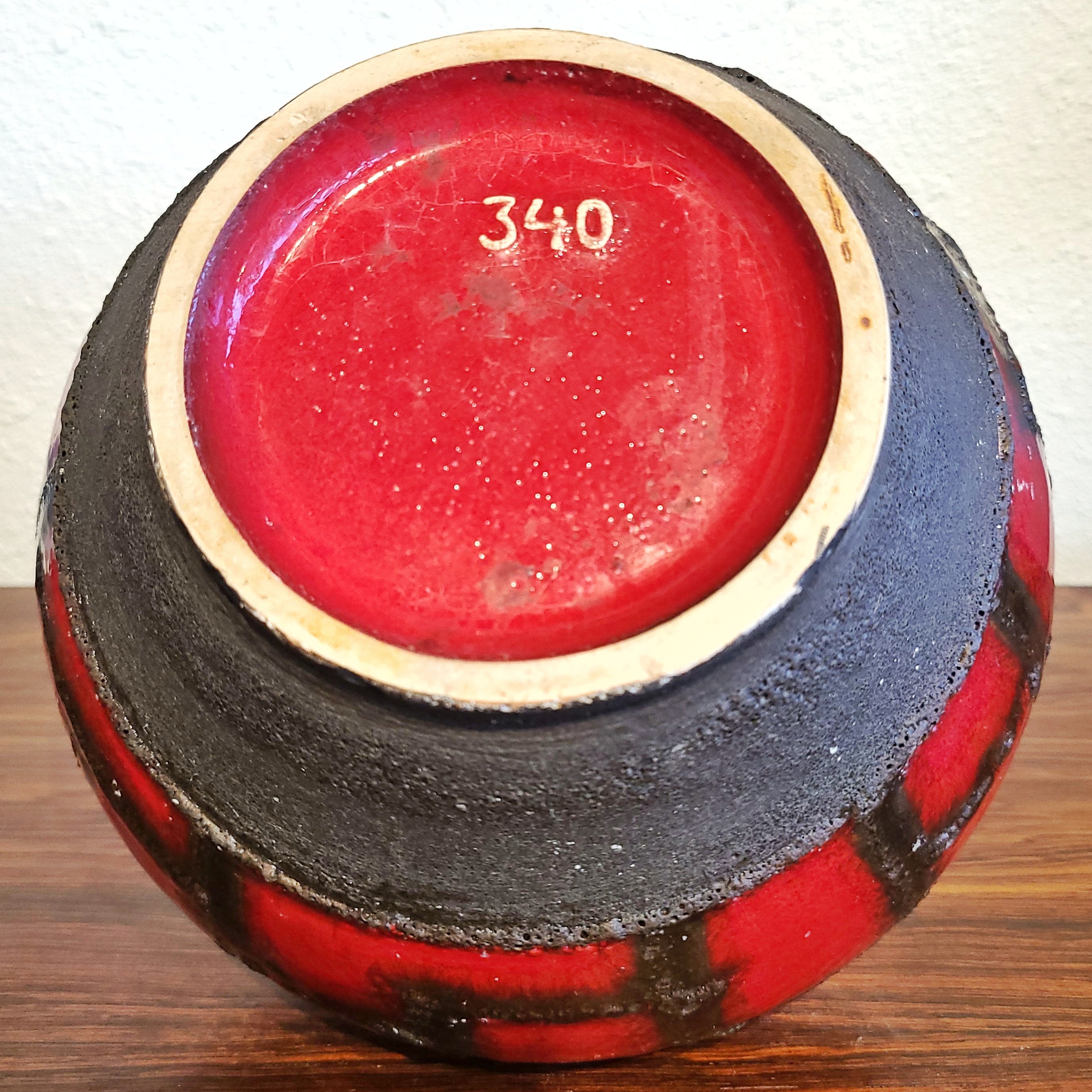 RUSCHA KERAMIK ‘COSTA’ DÉCOR JUG VASE Nr. 340