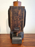 PAIR OF INDUSTRIAL FOUNDRY-MOLD TABLE LAMPS