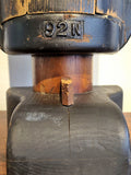 PAIR OF INDUSTRIAL FOUNDRY-MOLD TABLE LAMPS