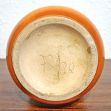 SUPER RARE SILBERDISTEL KERAMIK VASE Nr. 72/20