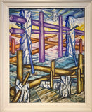 SURREALIST PHANTASIA [B] BY UNKNOWN GERMAN ARTIST (1970s)