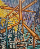 SURREALIST PHANTASIA [A] BY UNKNOWN GERMAN ARTIST (1970s)