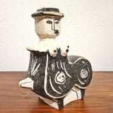 RARE ALDO LONDI HERMAPHRODITE CENTAUR FIGURINE FOR BITOSSI (ITALY)