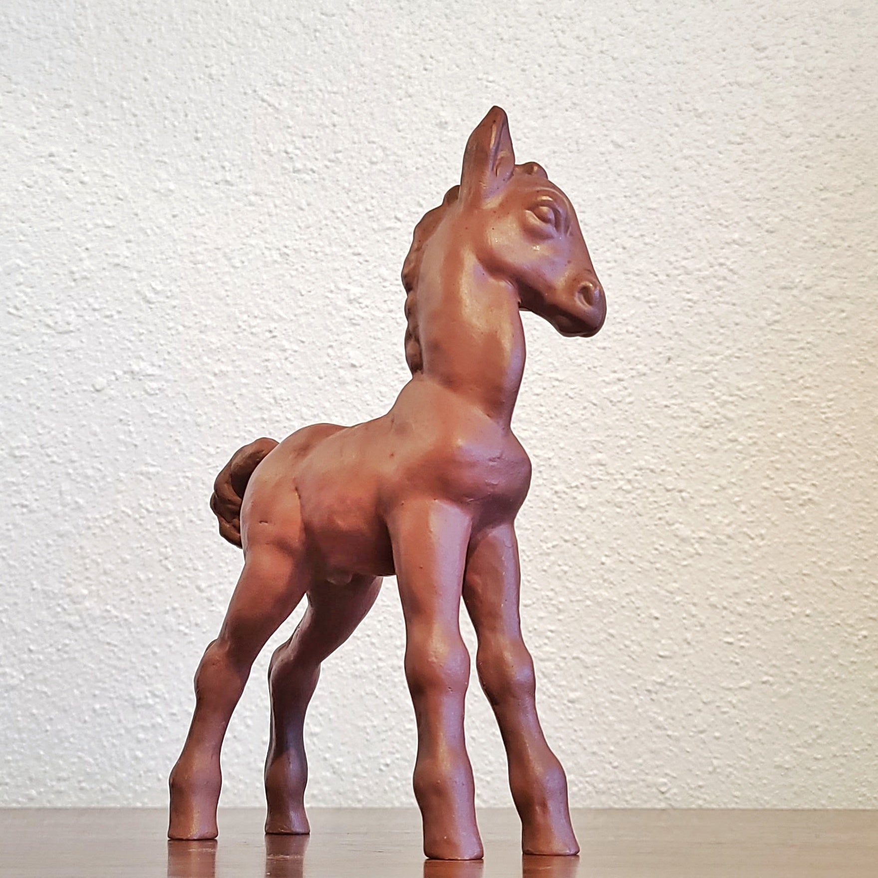 WORMSER TERRA SIGILLATA FOAL FIGURINE