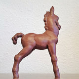 WORMSER TERRA SIGILLATA FOAL FIGURINE