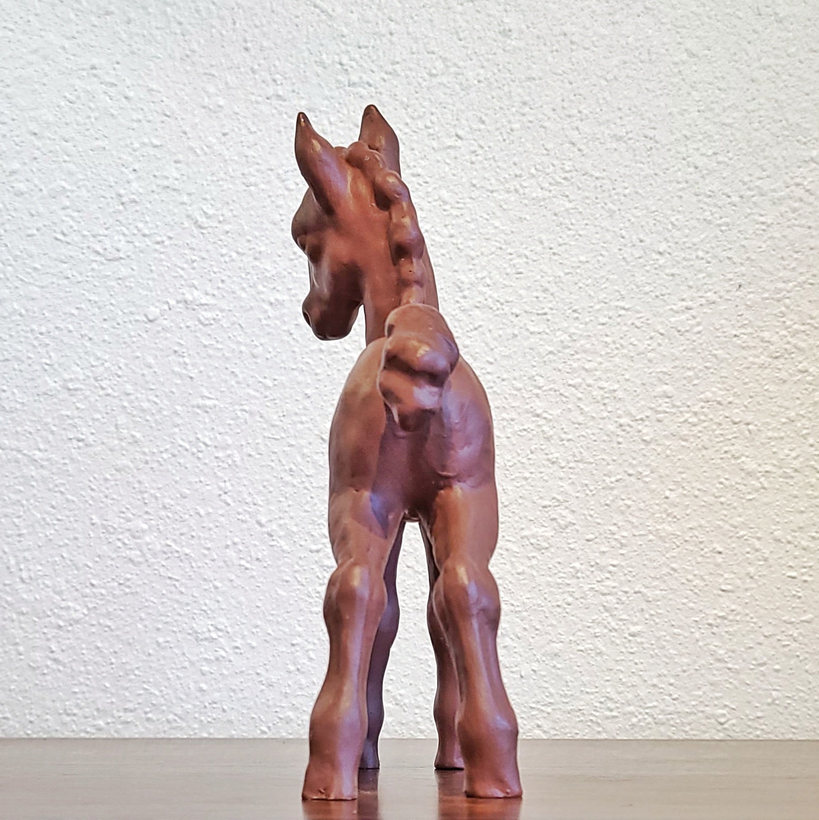 WORMSER TERRA SIGILLATA FOAL FIGURINE