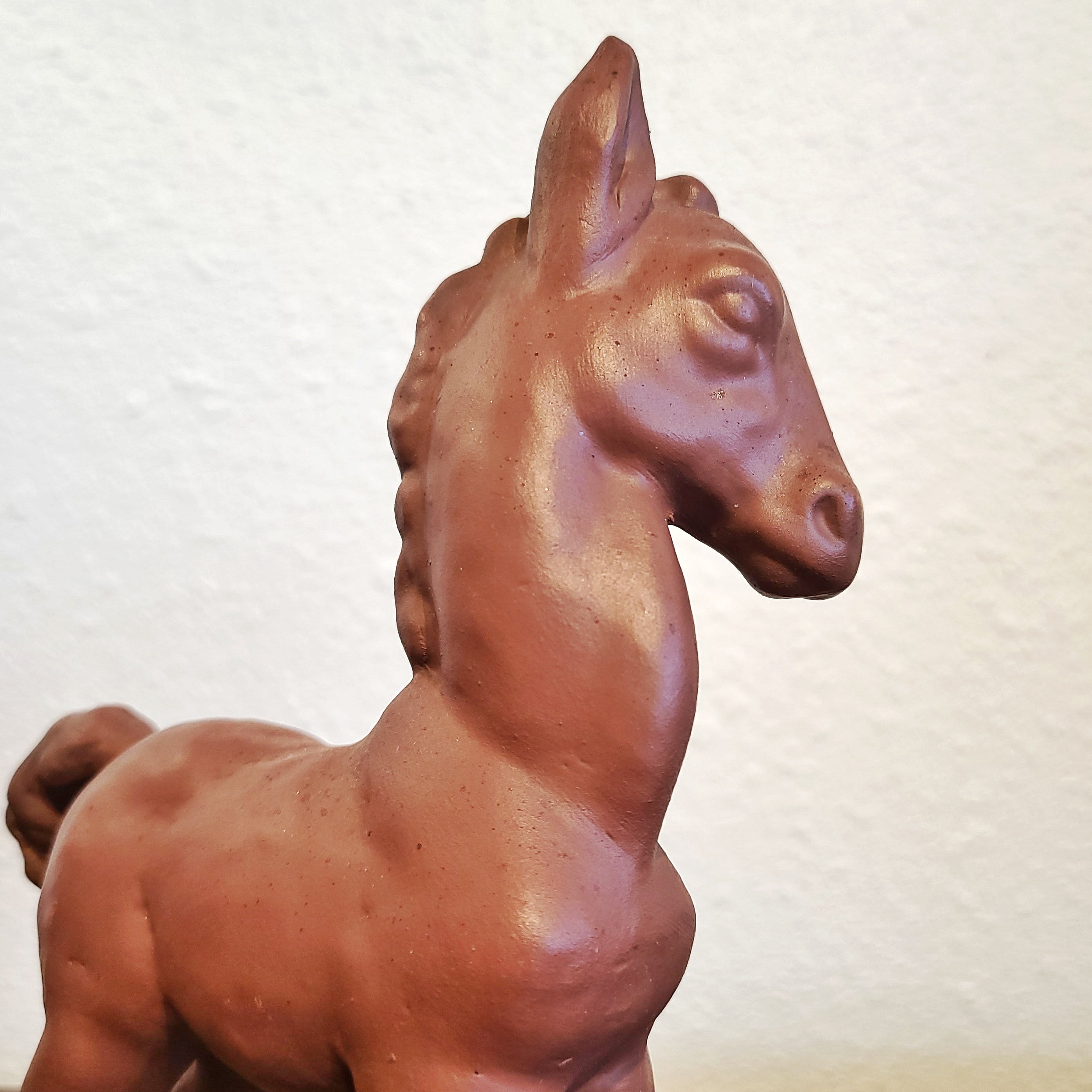WORMSER TERRA SIGILLATA FOAL FIGURINE
