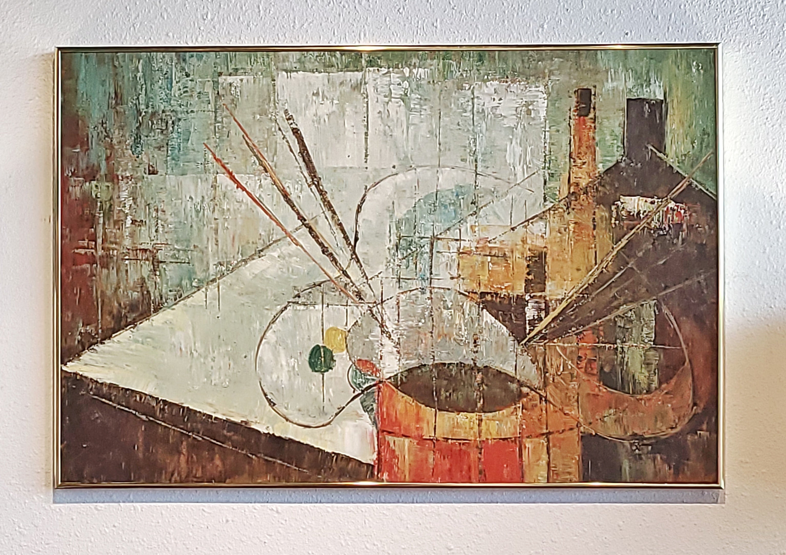STILL LIFE WITH ARTIST’S TOOLS BY UNKNOWN ARTIST (2000s)