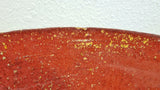 CHINESE EARTHENWARE CENTERPIECE BOWL WITH OXBLOOD GLAZE (13.25")