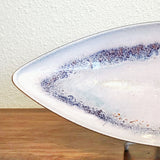 LONG VEB FISHLAND ENAMEL ON BRASS BOWL