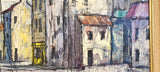 VILLAGE HARBORSCAPE BY JULES DUFFART (1960s)