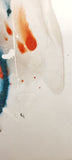 ‘GOLDEN FIRE’ POLYMER ON PANEL BY GEORGE RASSMAN (1968)