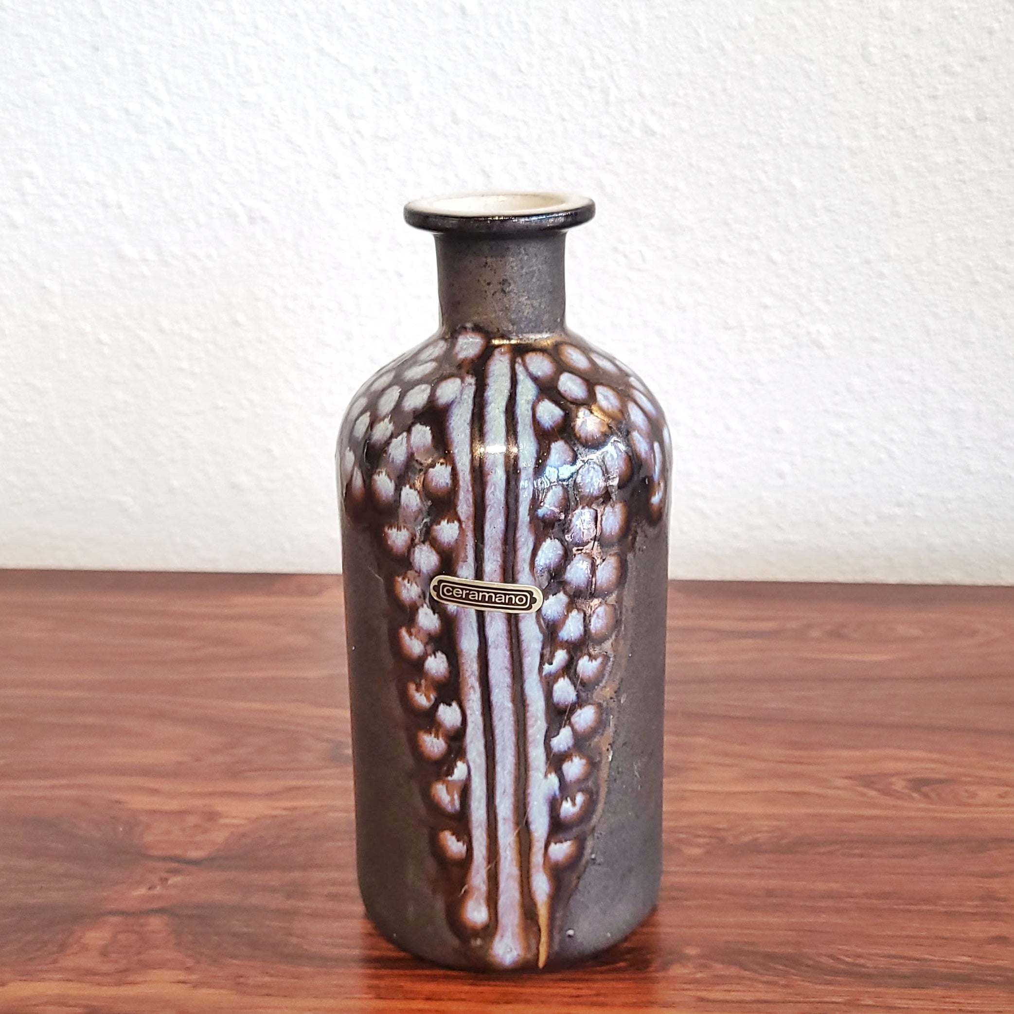 HANNS WELLING FOR CERAMANO ‘NEGRO’ DÉCOR VASE Nr. 561