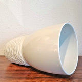 HUTSCHENREUTHER PORCELAIN OP ART FLOOR VASE Nr. 02323/33