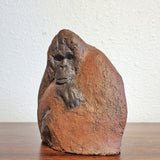 GERMAN STUDIO POTTERY GORILLA SCULPTURE