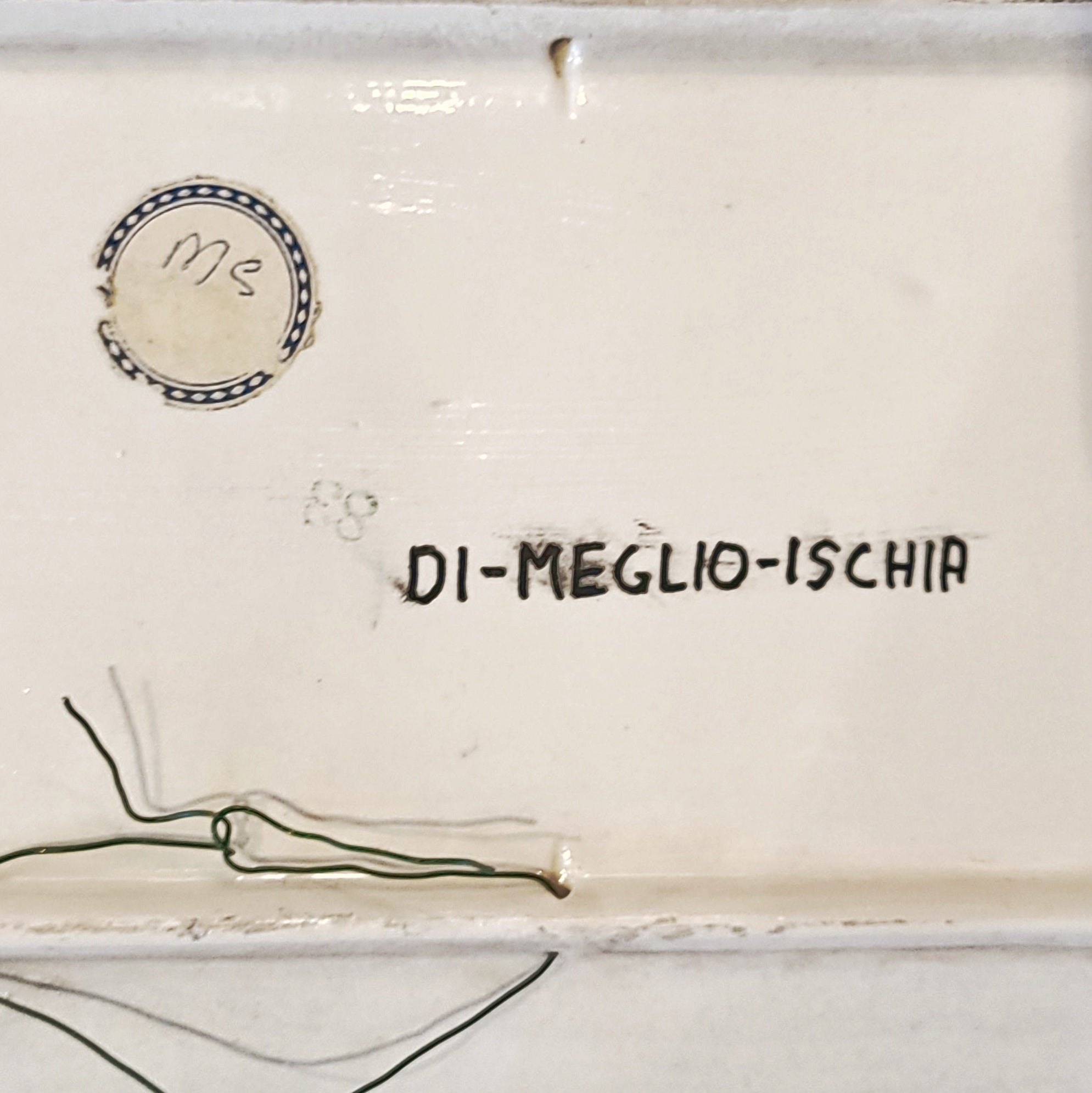 'ALLEY CATS' WALL PLATE BY LA CERAMICA DI MEGLIO (ITALY)