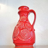 BAY KERAMIK RELIEF DÉCOR ‘TÖPFERMEISTER’ SERIES VASE Nr. 85/30