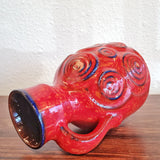 BAY KERAMIK RELIEF DÉCOR ‘TÖPFERMEISTER’ SERIES VASE Nr. 85/17