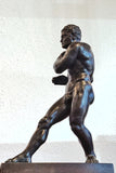 EARLY 19th CENTURY GRAND TOUR BRONZES OF CREUGAS & DAMOXENOS (THE PUGULISTS) AFTER CANOVA