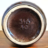 SCHEURICH RED AND BLACK ‘KASKADE’ FAT-LAVA FLOOR VASE Nr. 546/40