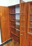 3-PIECE FAUX ROSEWOOD STORAGE UNIT