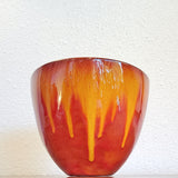 WILLIAM & POLIA PILLIN FLAMBÉ BOWL OR CACHEPOT