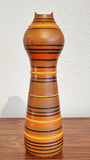 TALL ALVINO BAGNI FISH-MOUTH VASE FOR RAYMOR