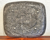 ABSTRACT SAND-CAST ALUMINUM PLATTER BY DONALD DRUMM
