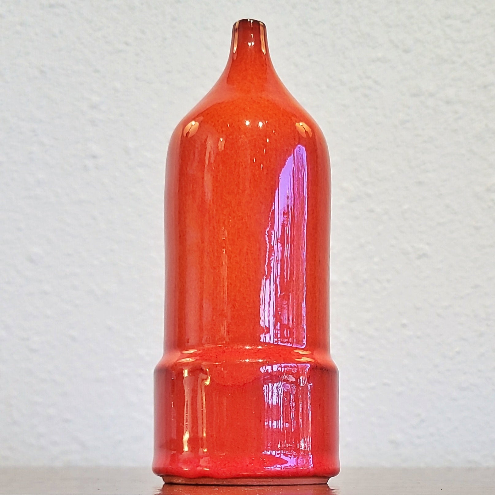 RED BUD VASE BY ROGIER VANDEWEGHE FOR AMPHORA
