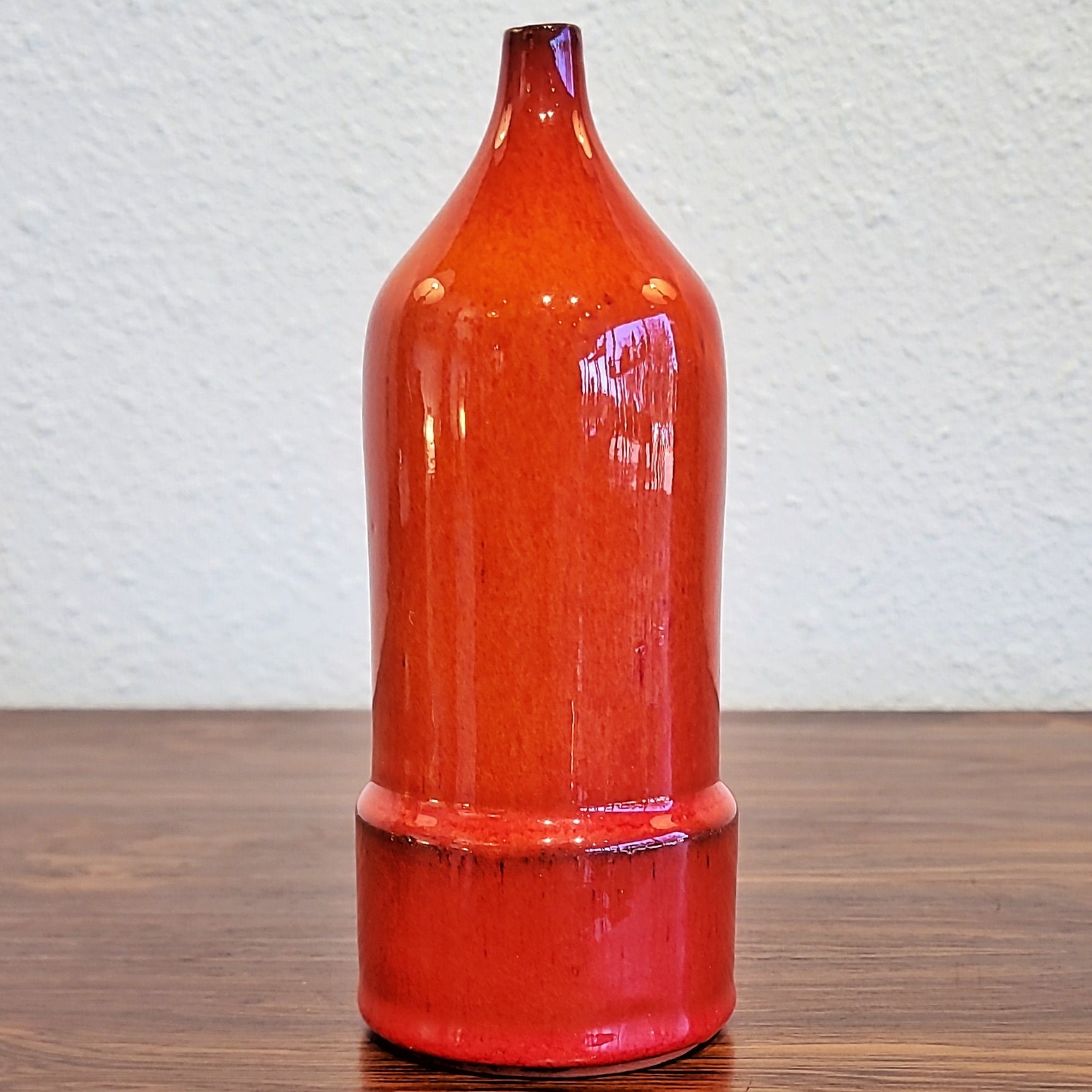 RED BUD VASE BY ROGIER VANDEWEGHE FOR AMPHORA