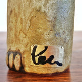 HELMUT SCHÄFFENACKER STUDIO POTTERY OWL/PAPERWEIGHT
