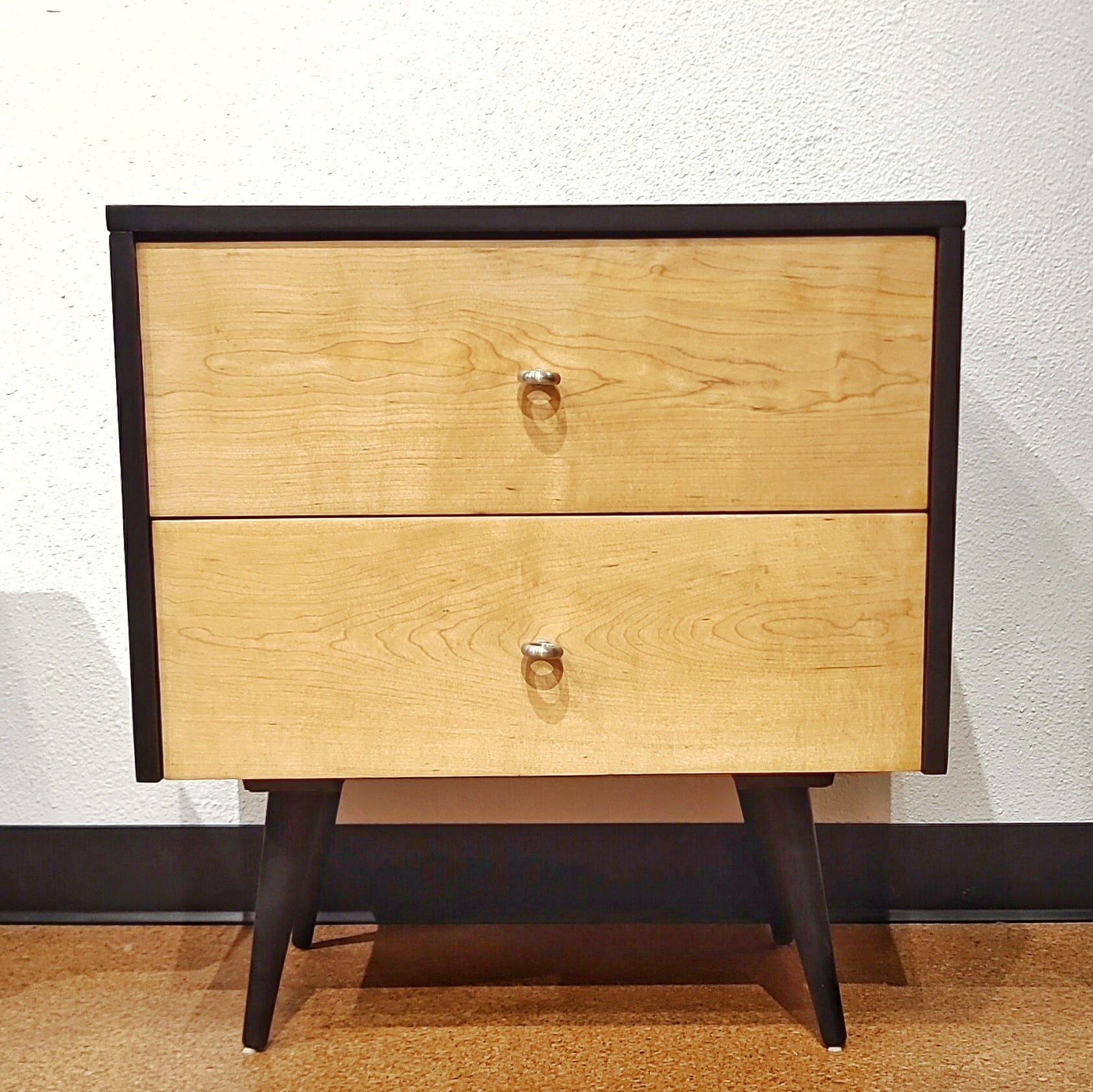 MAPLE ‘PLANNER GROUP’ NIGHTSTAND BY PAUL McCOBB  FOR WINCHENDON