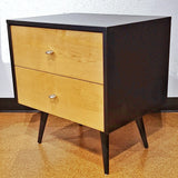MAPLE ‘PLANNER GROUP’ NIGHTSTAND BY PAUL McCOBB  FOR WINCHENDON