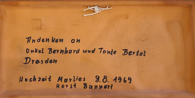 MANFRED BUCHHOLZ KERAMIK ABSTRACT WALL PLAQUE